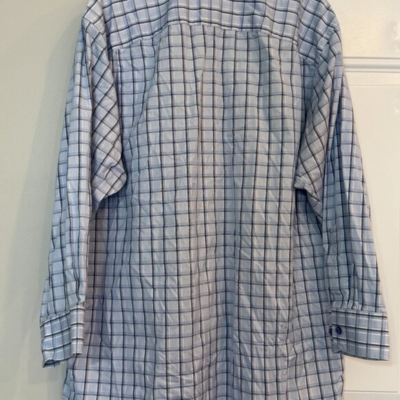Robert Talbott XL Blue Check Dress Shirt Bundle and Save - Picture 4 of 8